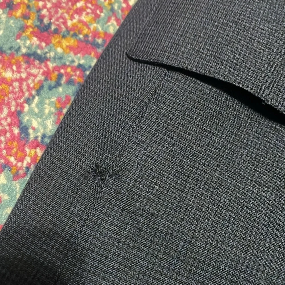 Brooks Brothers Vintage Navy Shepherd’s Pattern Classic Suit Blazer‎ Size 41R